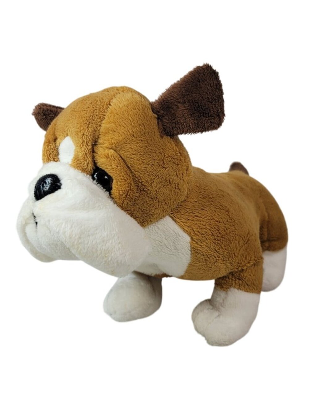 Webkinz Bulldog Plush Toy Brown Stuffed Animal Puppy Dog Ganz No Code HM126